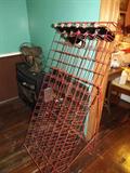 Old Recycling Bottle Rack