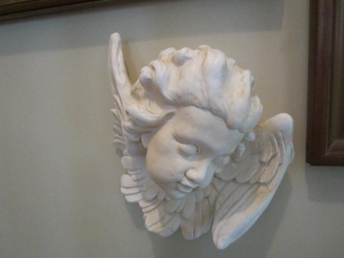 Nice Wall Art Angel Head 