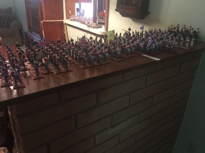 Miniature iron soldiers