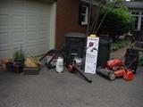 Mower, Leaf Blower & Pots are SOLD!