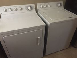 GE Washer and Dryer