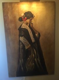 Beautiful very large Oil painting