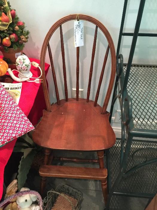#5 odd carved back dining chair $40 each 