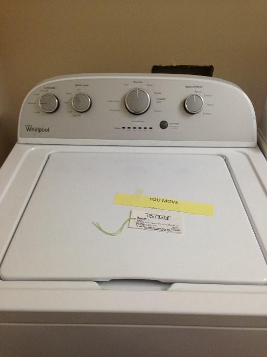 #1 Whirlpool Washing Machine wtw 4800 bq $150 — in Brownsboro, Alabama.
