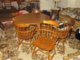 Country French Table and 6 Chairs
