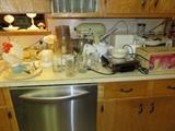 Kitchen Aid Mixer and Misc. 