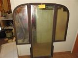 Antique Tri-Fold Mirror