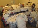 Quilts - Linens - Dollies - Blankets
