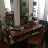 Another antique writing desk & chair