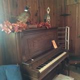 Very old upright piano