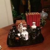 Collection of small vases