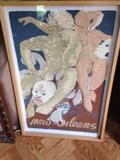 signed litho--New Orleans--Mardi Gras