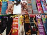 vintage playboy, hustler, penthouse