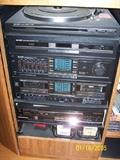 Electronics, three Turntables (all not shown) - Upstairs items