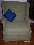 1 of 2 matching Chairs  - Upstairs items