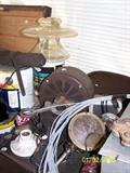Large Clear Insulator, and more  - Downstairs items