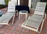 Chaise lounges