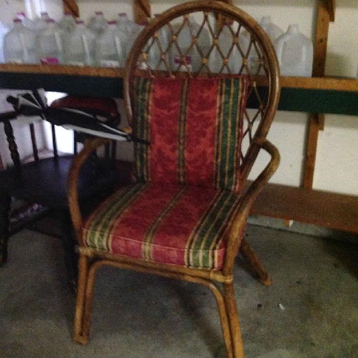 Rattan Chair $ 40.00