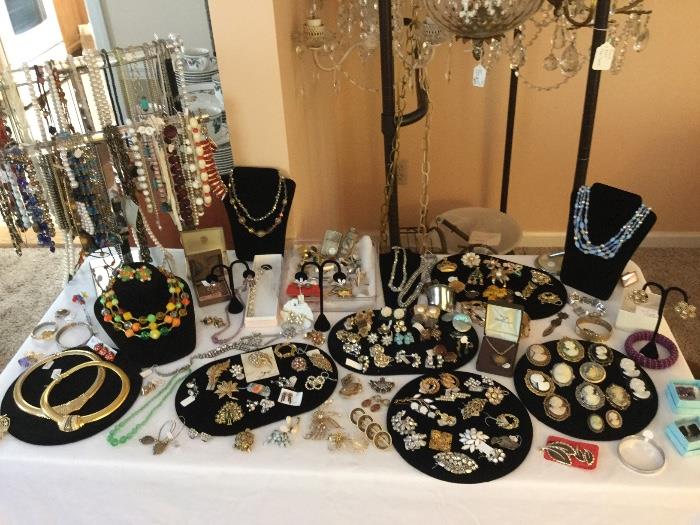 Large Selection of Costume Jewelry