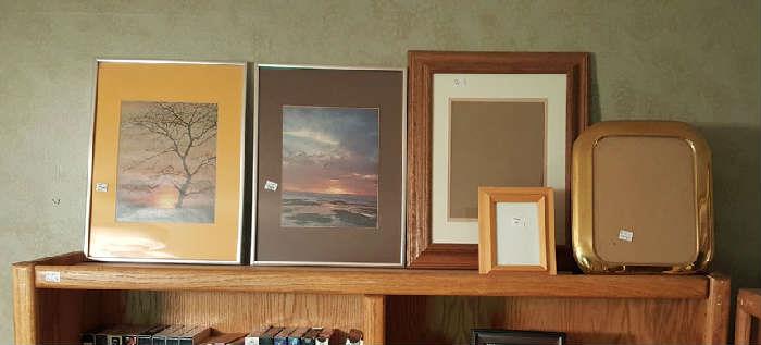 A few of our miscellaneous frames and wall art