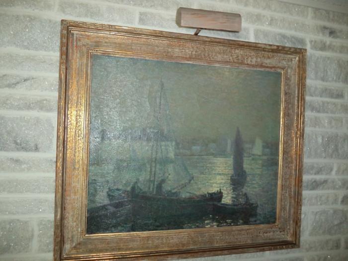 quality ship oil painting