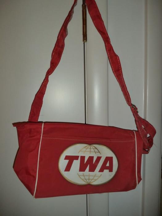 TWA airlines bag