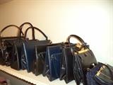 Italian leather purses by Judith Leiber & others