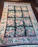 6 x 9 ft. Obeetee rug - made in India. (73" x 106" - not including fringe)