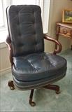 Leather office chair
