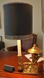 Fine brass lamp