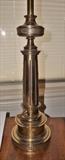 Solid brass lamp
