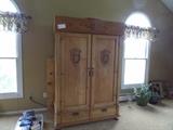 RECLAIMED WOOD ARMOIRE
