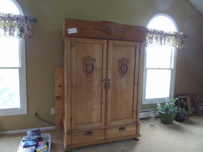 RECLAIMED WOOD ARMOIRE