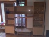 Nice light colored entertainment center/curio