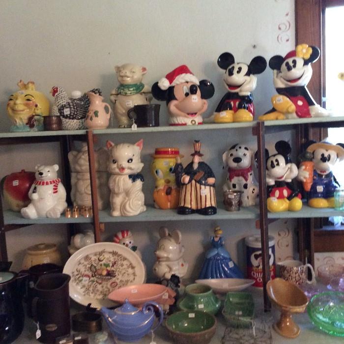 Part of cookie jar collection.