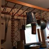 We have so much we hung it from the ceiling