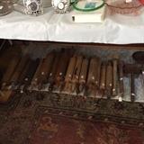 Wooden rolling pin collection