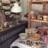 Aladdin Lamp (1 of 3)  (Rolling pins in this picture same as prior, to be sold at public auction on July 30 in Mason City by Fox Auction Co.)