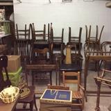 Chairs galore plus more.
