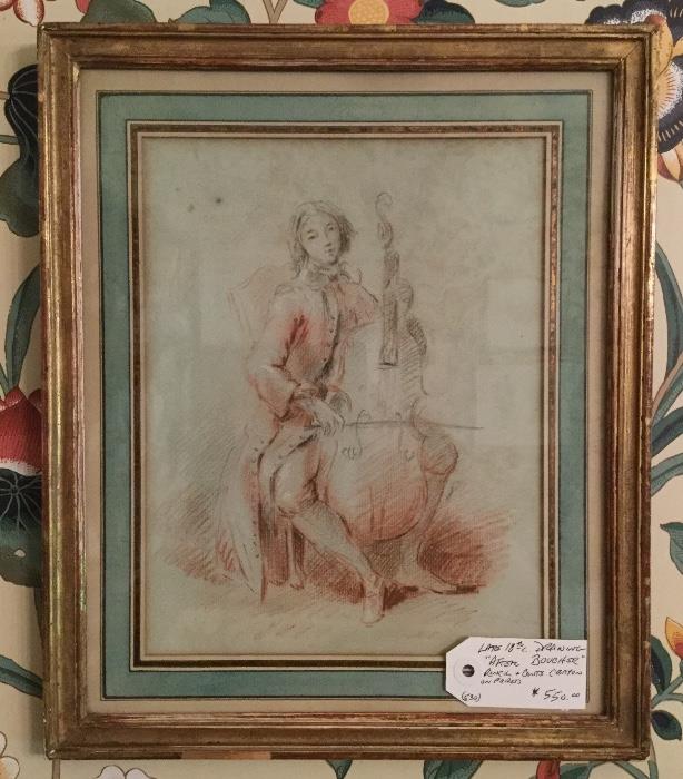 18th c. after Boucher drawing.
