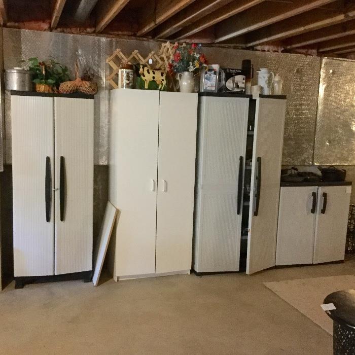 Storage cabinets