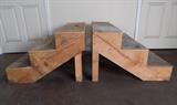 FDC001 Pair of Wooden Steps
