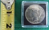 FDC010 One 1923 Peace Dollar No Mint Mark 
