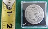 FDC016 One 1881 Morgan Silver Dollar S Mint Mark
