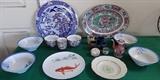 FDC050 Oriental Ceramic Ware, Platters, Bowls & More
