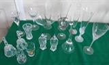 FDC122 Assorted Glassware, Lenox Crystal, Sasaki Glassware

