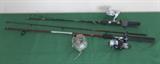 FDC126 Daiwa Reels & Master Expedition Fishing Poles

