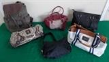 FDC130 Designer Bags Lot - Guess, Ralph Lauren, Hilfiger & More
