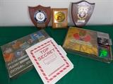 FDC077 Vintage Military Plaques & 2003 National Guard Recruitment Box Set
