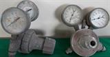FDC088 Vintage Airco, Metco Oxygen Regulators Welding Gauges
